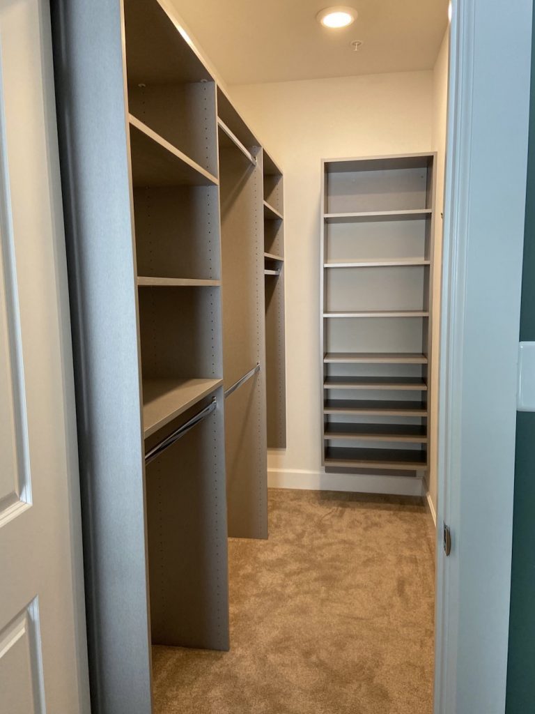 Ideas For Deep Narrow Closets