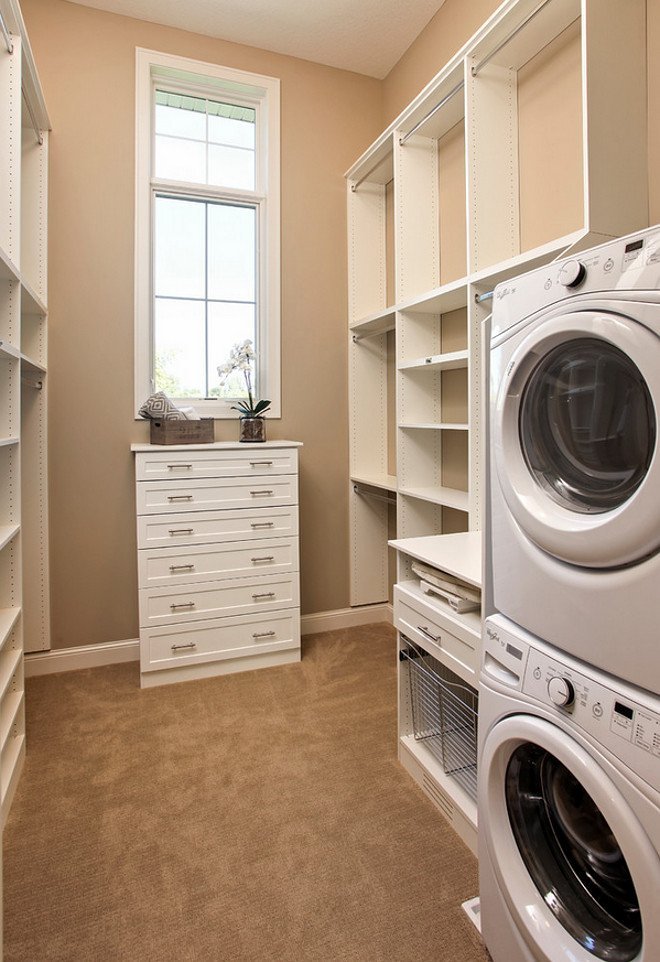 Laundry in the Master Bedroom My Custom Closet