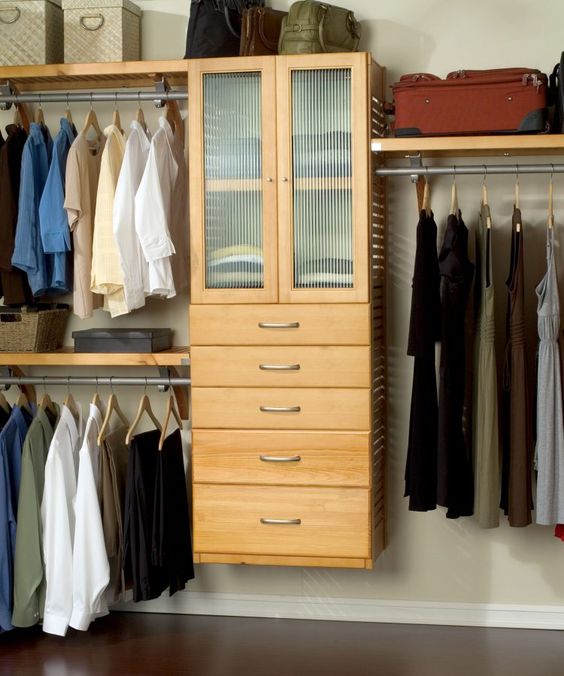 Wall mounted closet discount storage